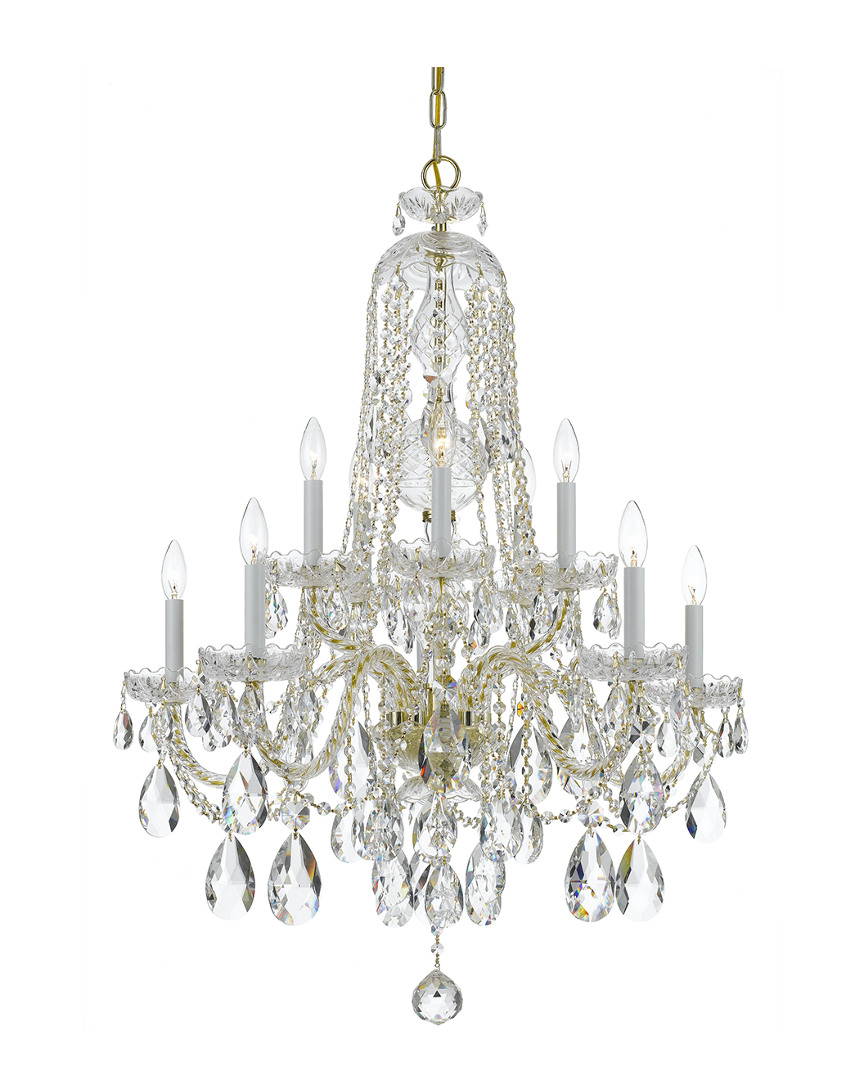 Crystorama 10-light Traditional Crystal Chandelier