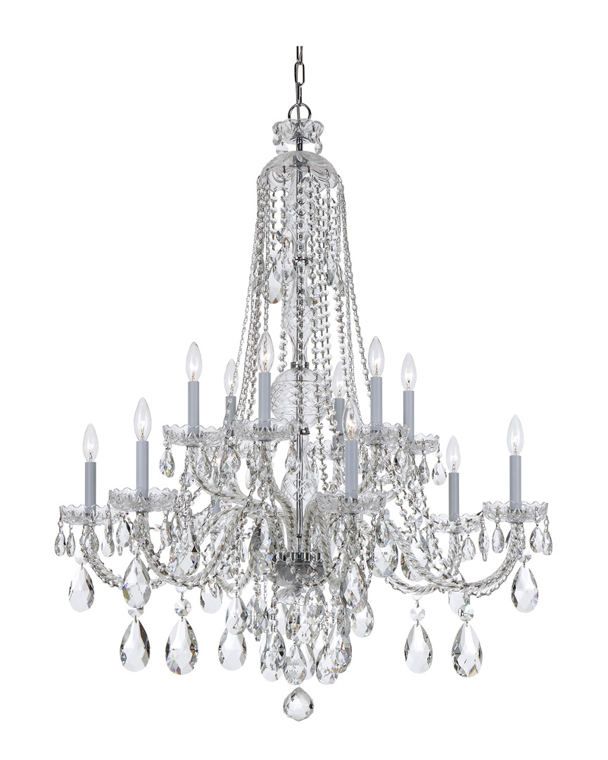 Crystorama 12-light Traditional Crystal Chandelier