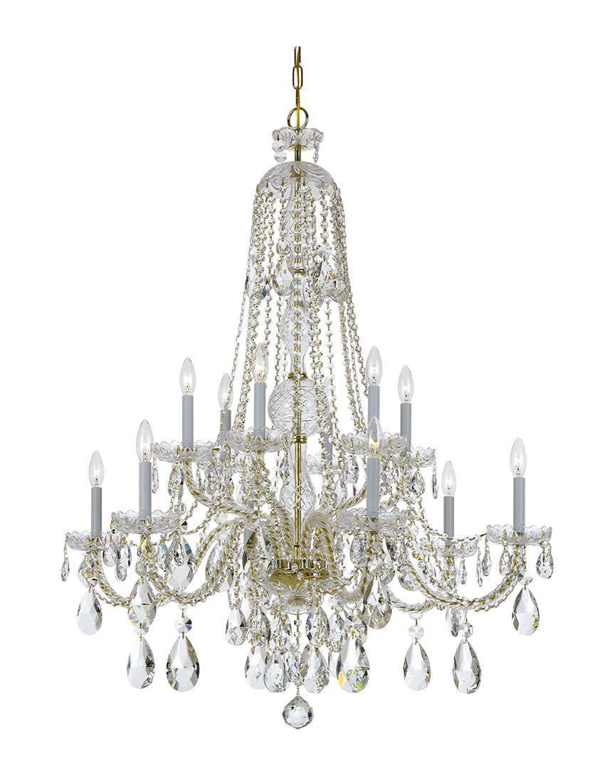 Crystorama 12-light Traditional Crystal Chandelier