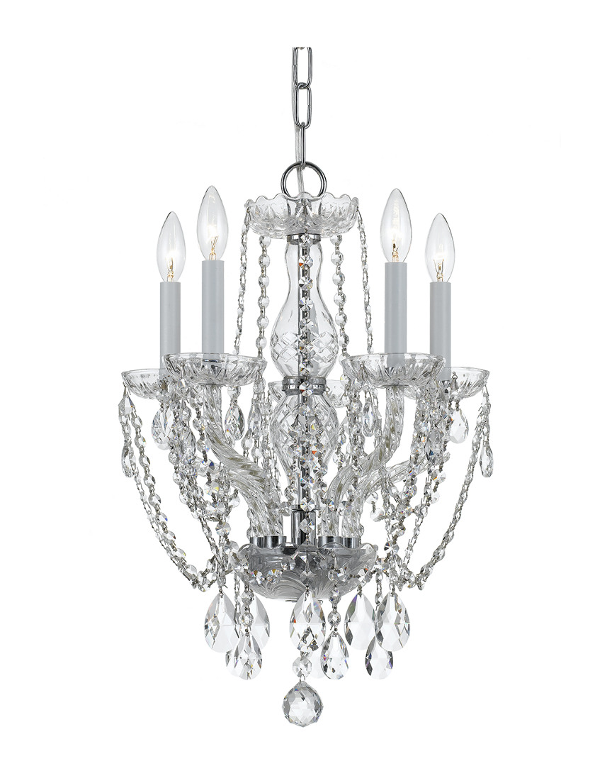 Crystorama 5-light Traditional Crystal Mini Chandelier