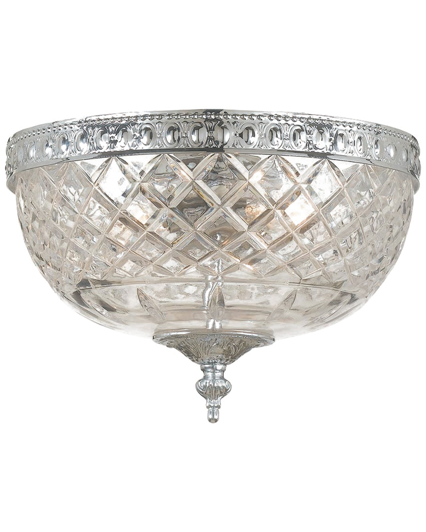 Crystorama 2-light Flush Mount