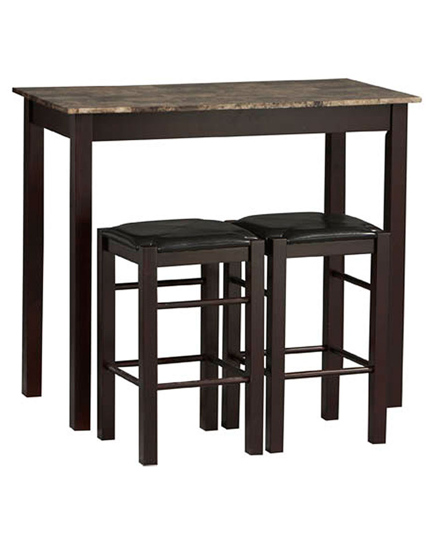 Linon Furniture Linon 3pc Tavern Set