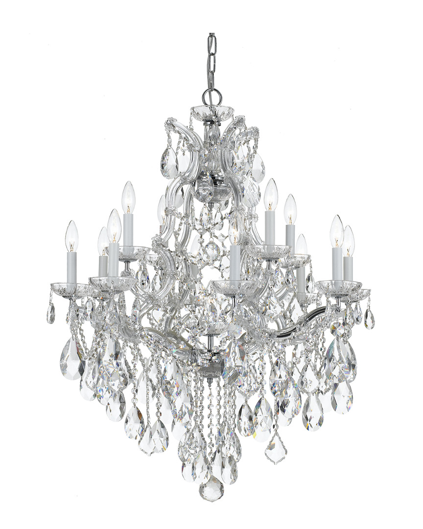 Crystorama 13-light Maria Theresa Chandelier In Metallic