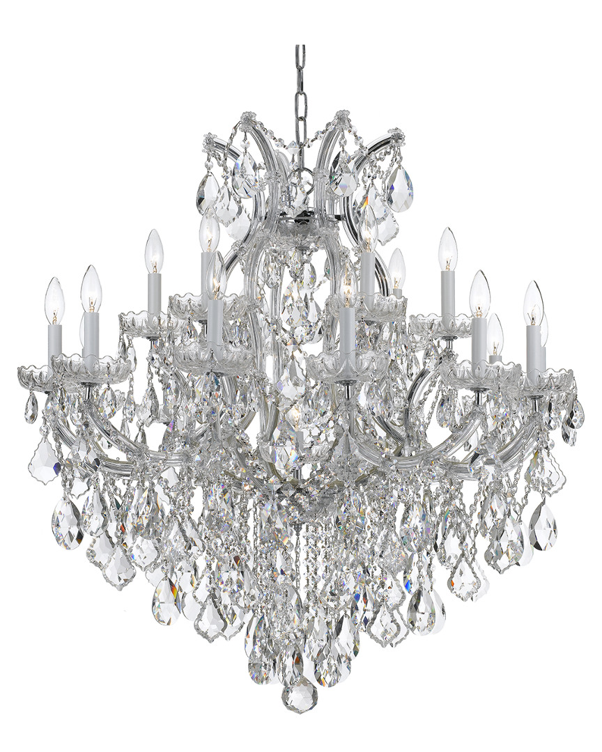 Crystorama 19-light Maria Theresa Chandelier In Metallic