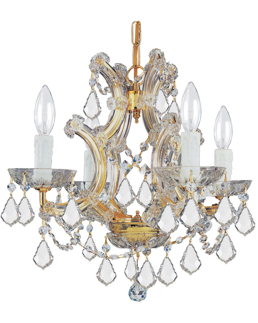 Crystorama 4-light Maria Theresa Mini Chandelier