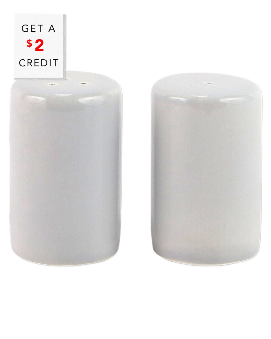 Viva By Vietri Chroma Salt & Pepper With $2 Credit
