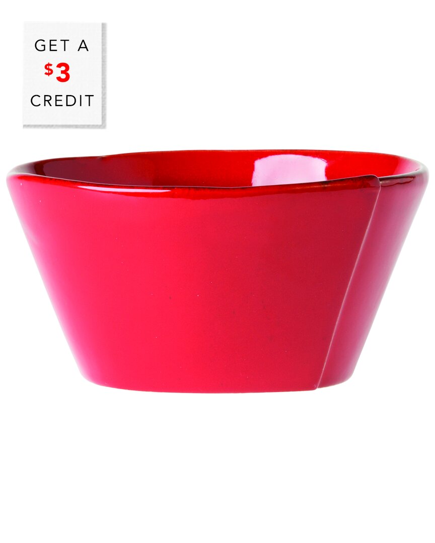 Shop Vietri Lastra Stacking Cereal Bowl With $3 Credit