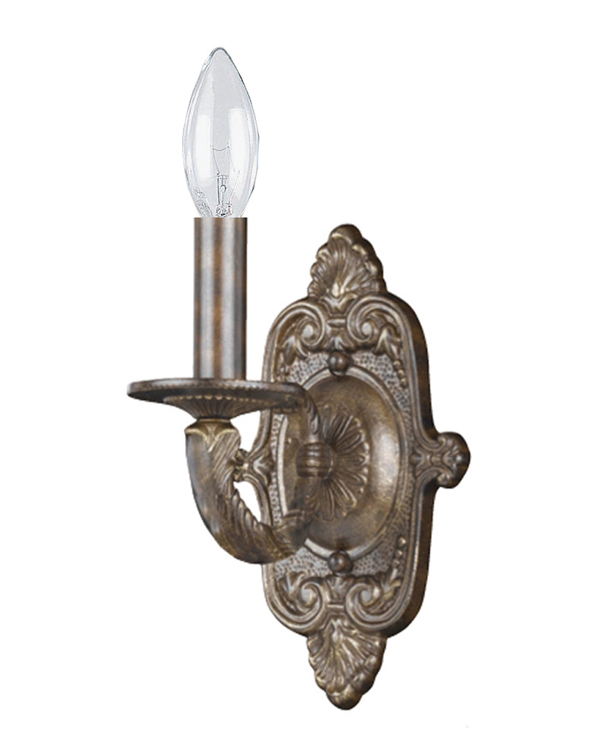 Crystorama 1-light Paris Market Sconce