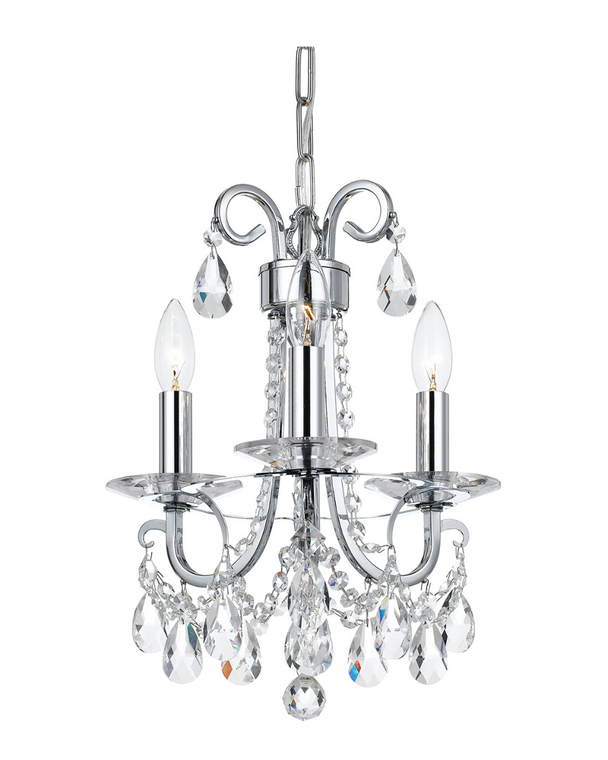 Crystorama 3-light Othello Mini Chandelier Swarovski Spectra Crystal