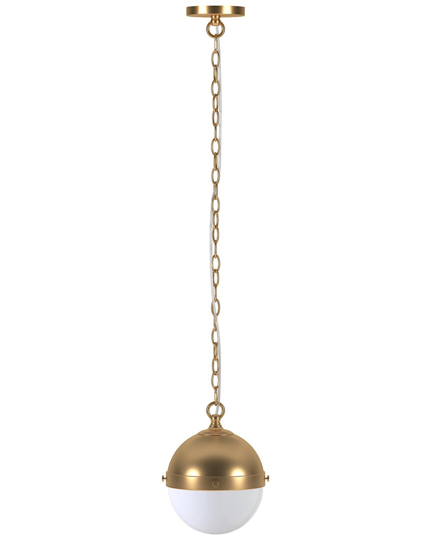 Abraham + Ivy Aurora 9in Pendant With Glass Shade