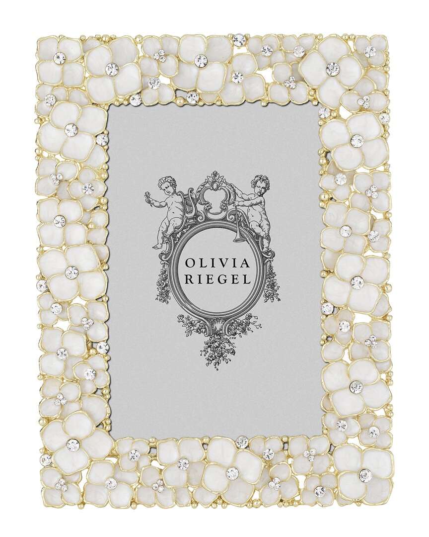 Olivia Riegel Dogwood 5 X 7 Frame With $50 Credit In White