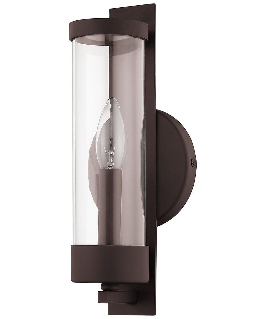 Livex Lighting Castleton 1-light Bronze Wall Sconce
