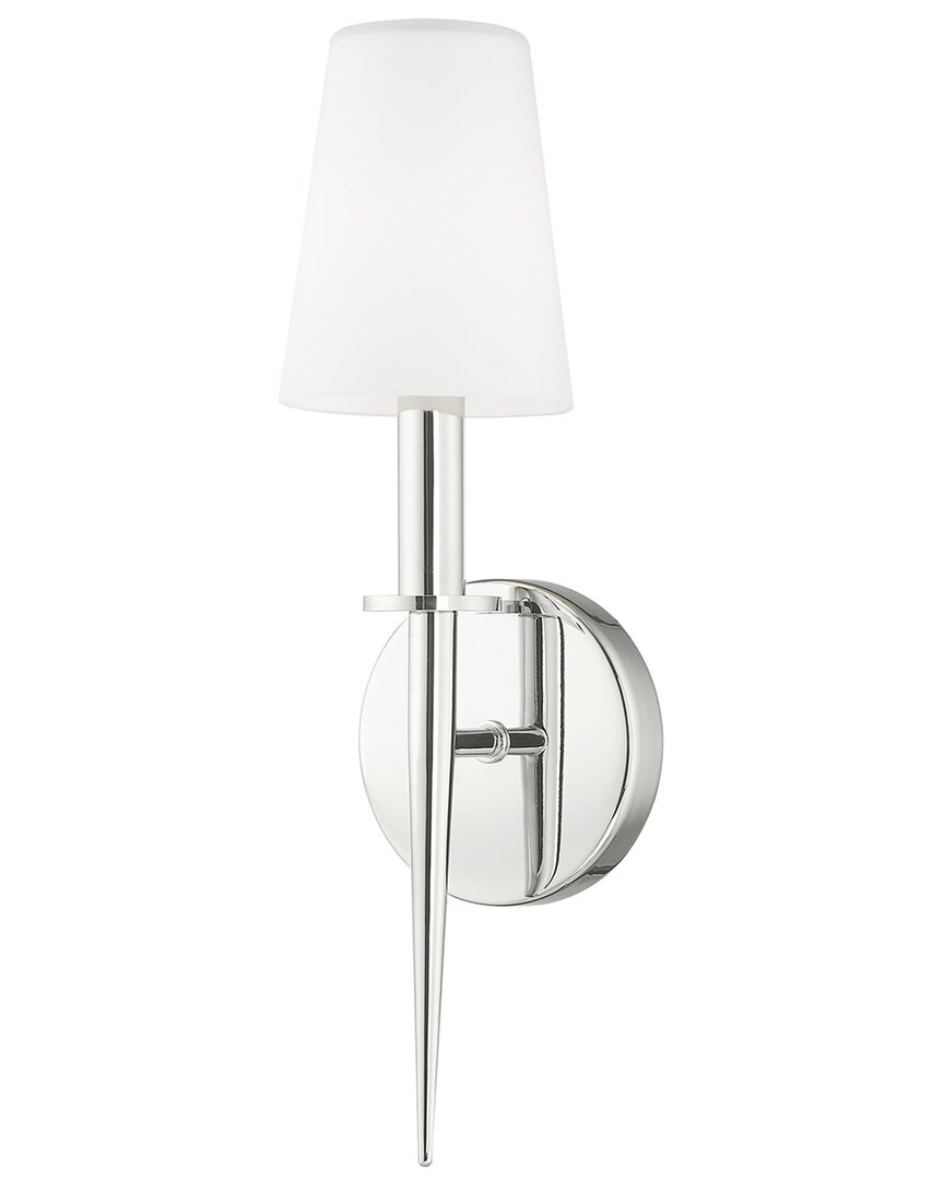 Livex Lighting Witten 1 Lt Ch Ada Wall Sconce In Silver