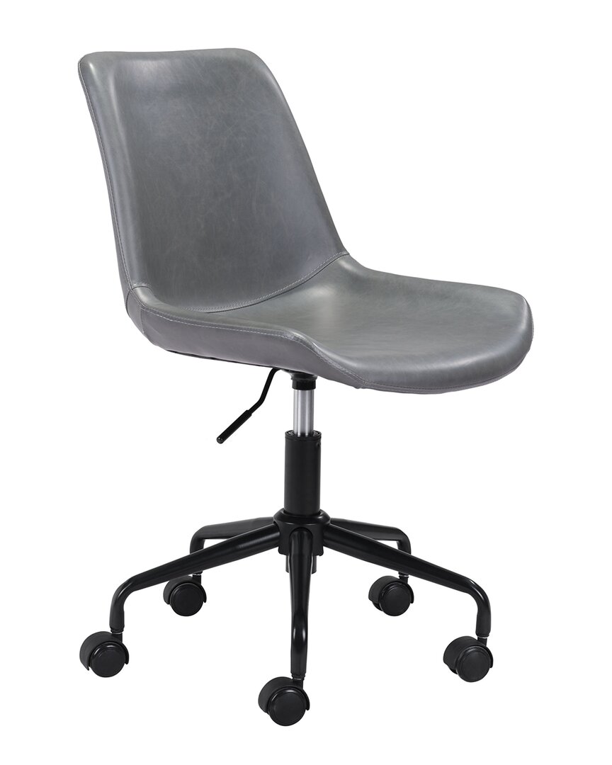 Zuo Modern Byron Office Chair In Grey