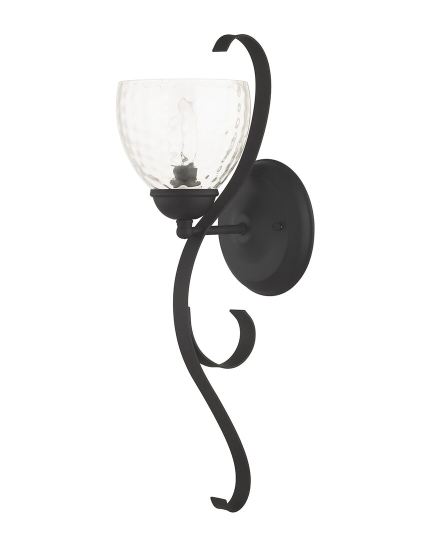 Livex Lighting 1-light Black Wall Sconce