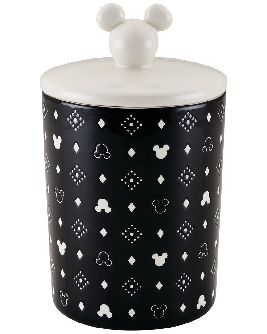 Disney Home Monochrome Large Ceramic Canister With Lid