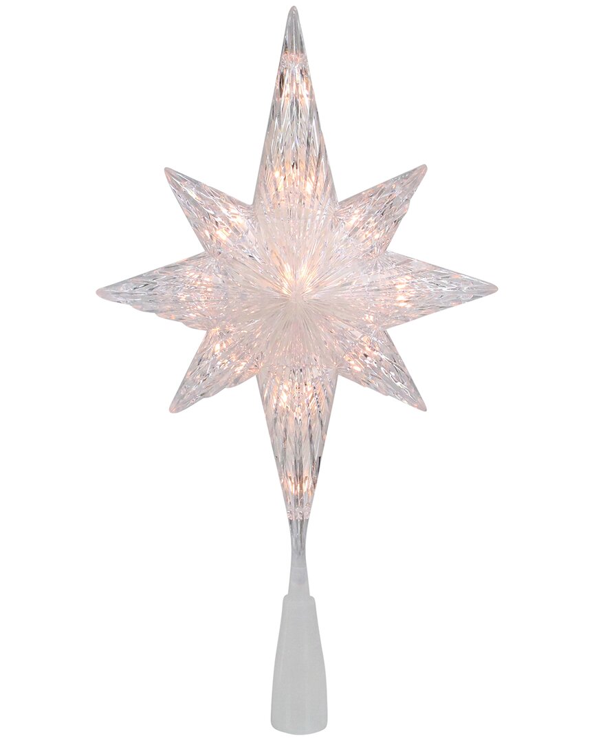 Northern Lights Northlight 11in Lighted Bethlehem Star Christmas Tree Topper - Clear Lights In Clear