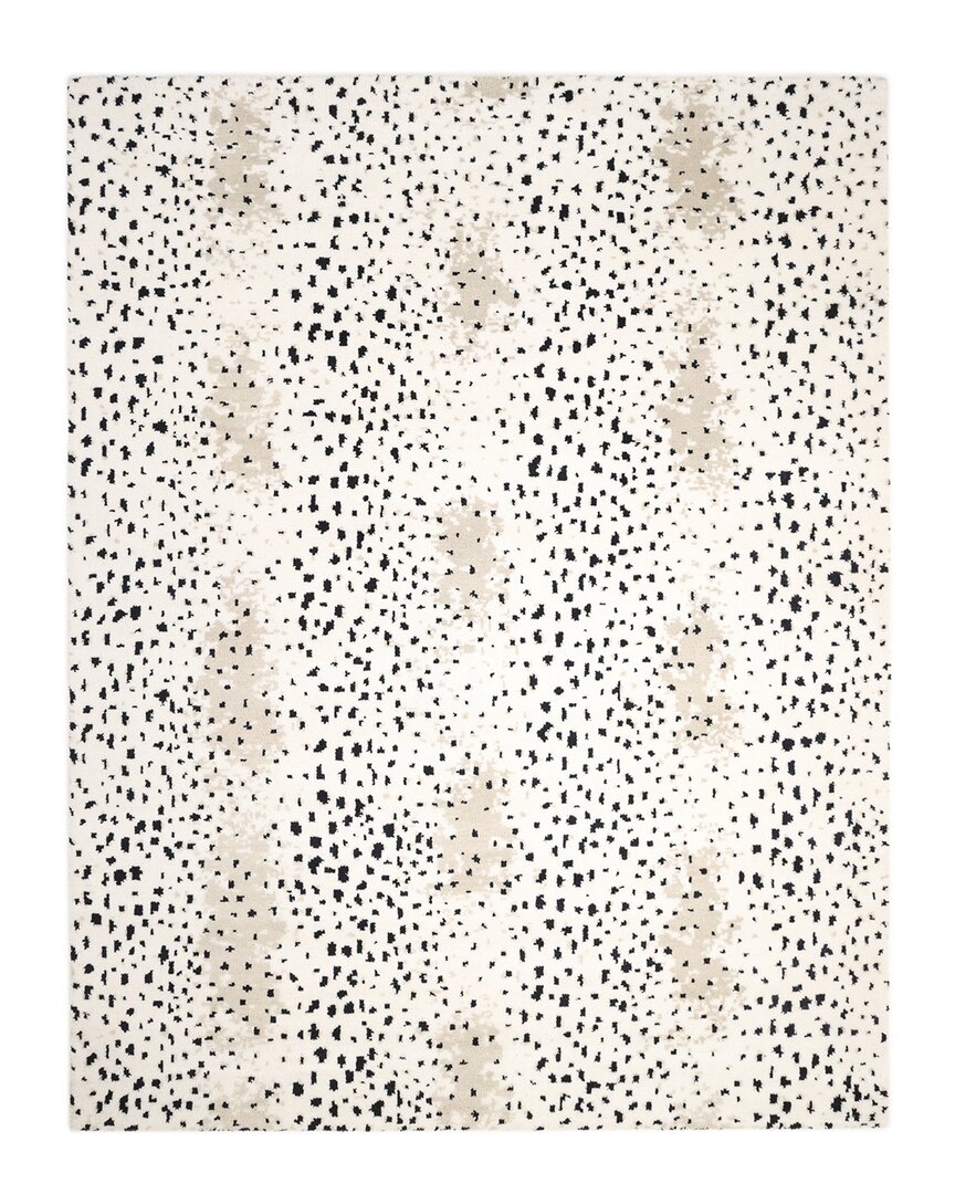 SOLO RUGS SOLO RUGS LOUIS CONTEMPORARY ANIMAL HAND-KNOTTED WOOL-BLEND AREA RUG