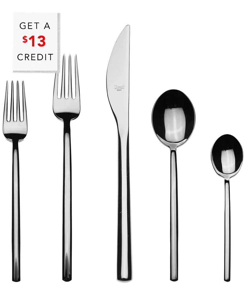 Mepra 5pc Flatware Set With $13 Credit