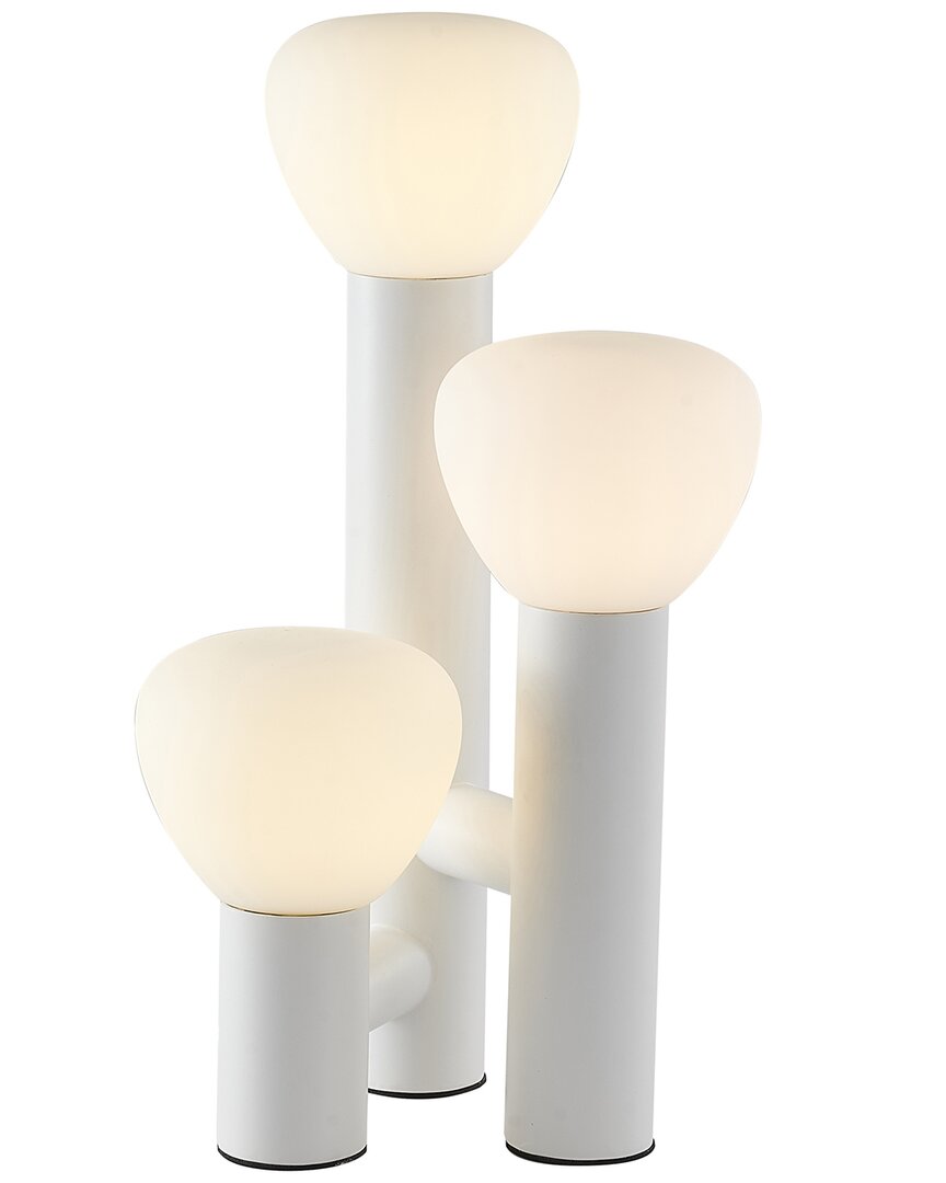 Shop Bethel International Table Lamp In White