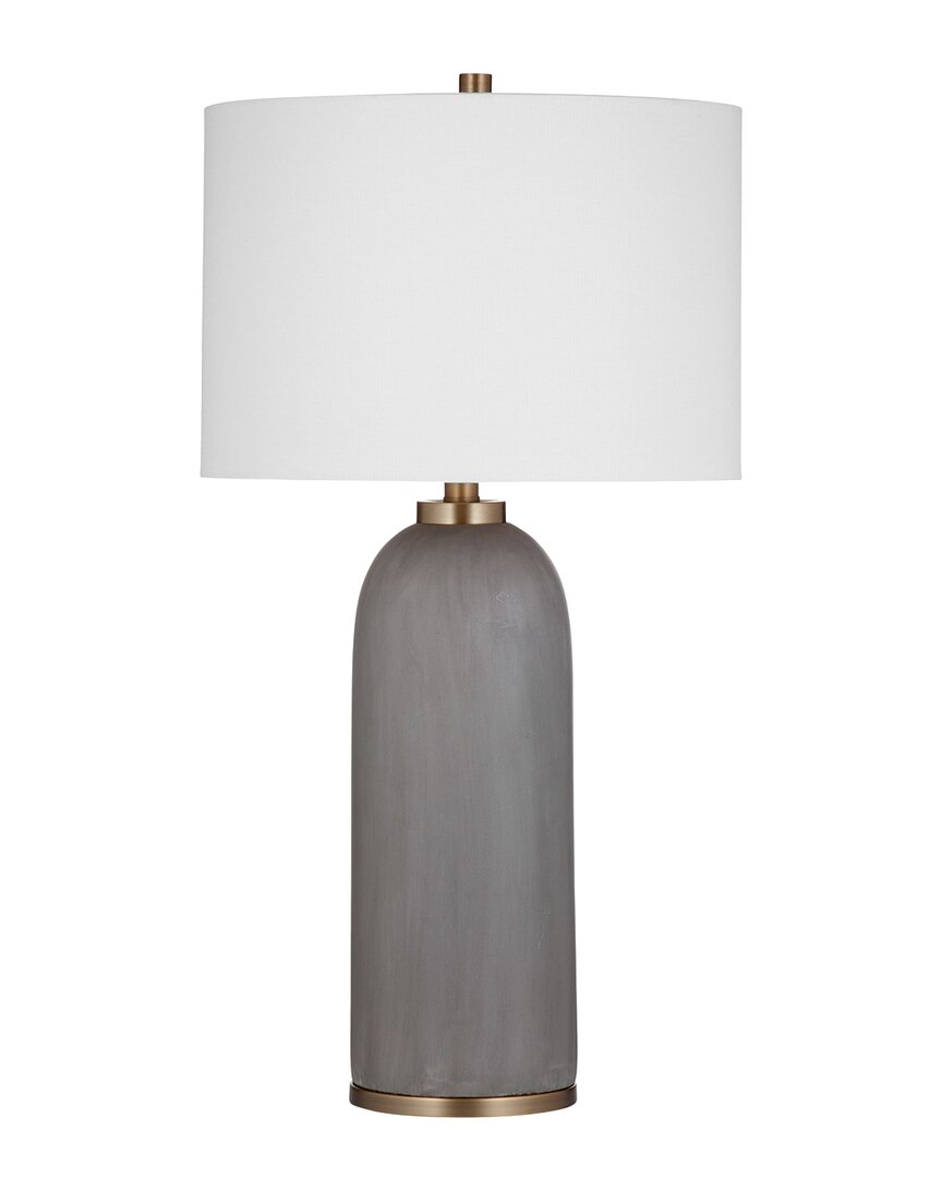 Bassett Mirror Azalea Table Lamp In Grey