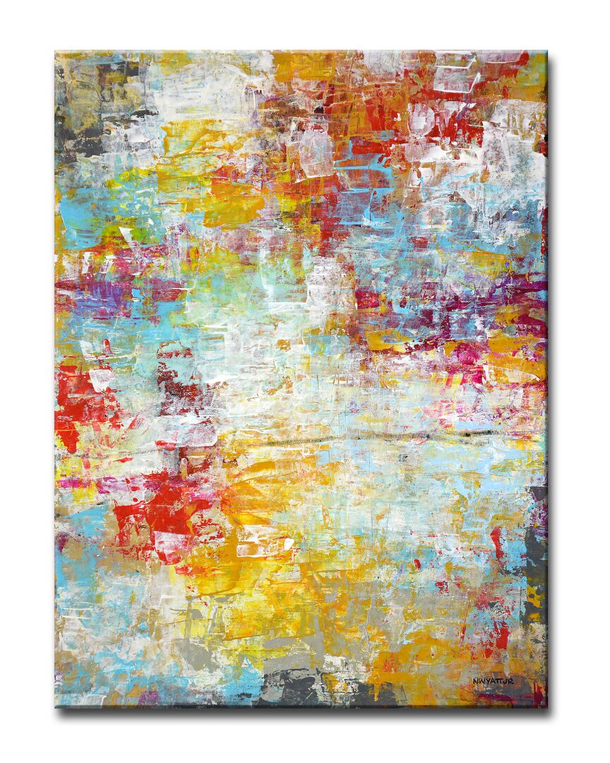 Ready2hangart Mardi Gras Wrapped Canvas Wall Art By Norman Wyatt