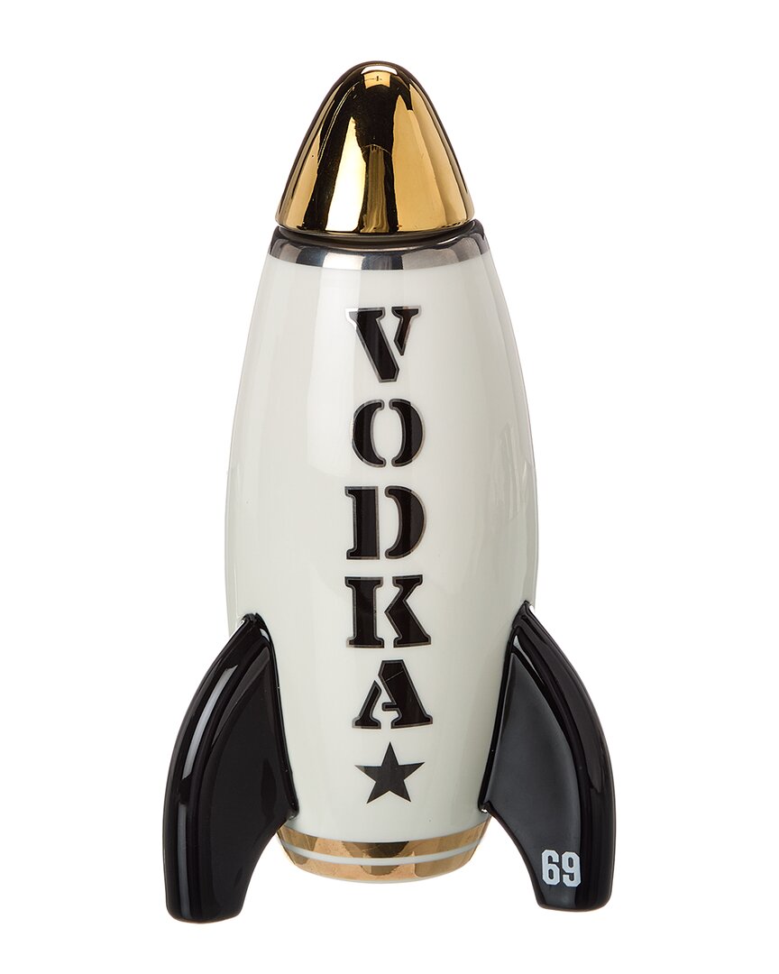 Jonathan Adler Rocket Vodka Decanter In White