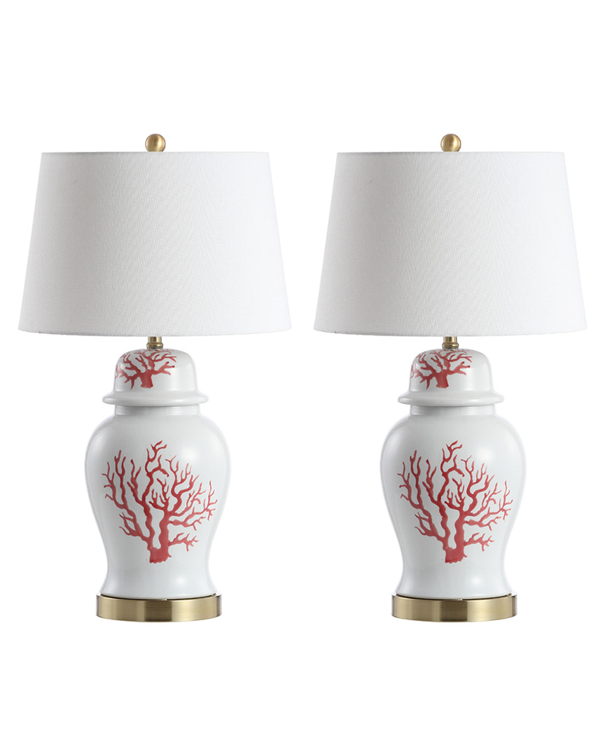 SAFAVIEH SAFAVIEH SET OF 2 EMORY TABLE LAMPS