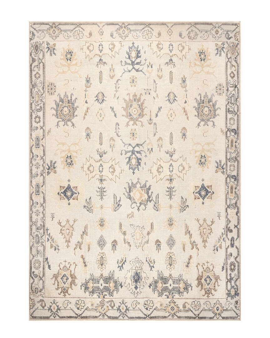 Shop Nuloom August Tribal Washable Rug In Grey