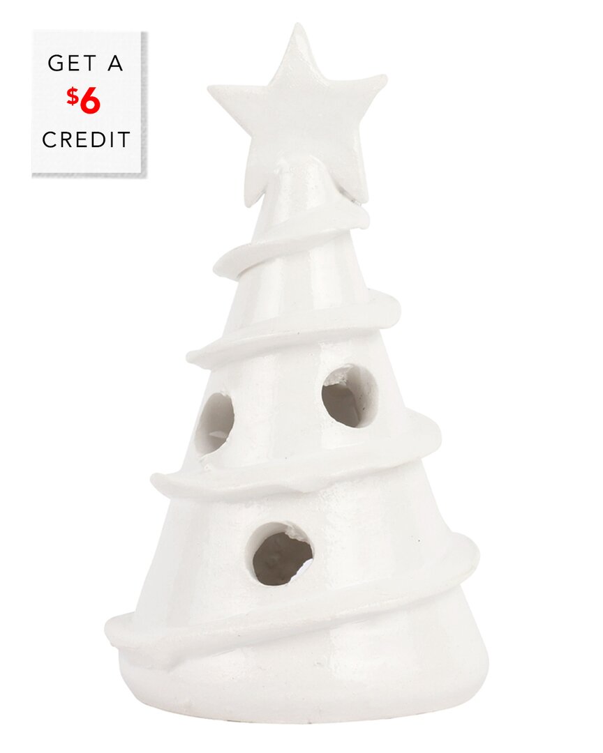 Vietri Foresta Mini Swirl Tree Christmas Decor