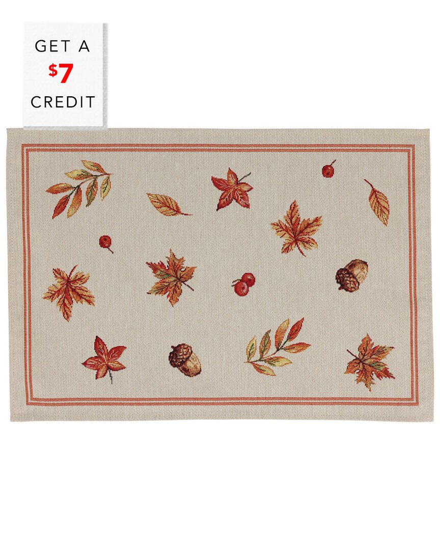 Vietri Tavola Autumn Placemats (set Of 4) With $6 Credit
