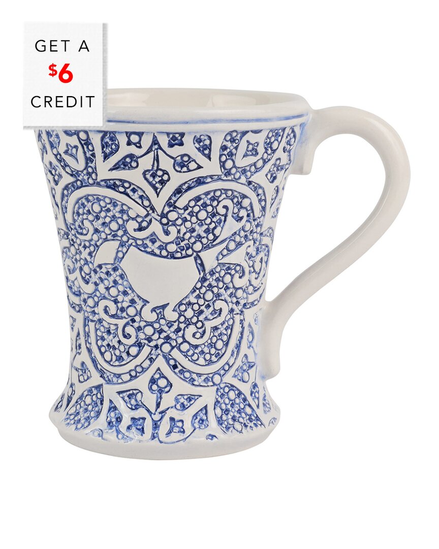 Vietri Uccello Blu Mug