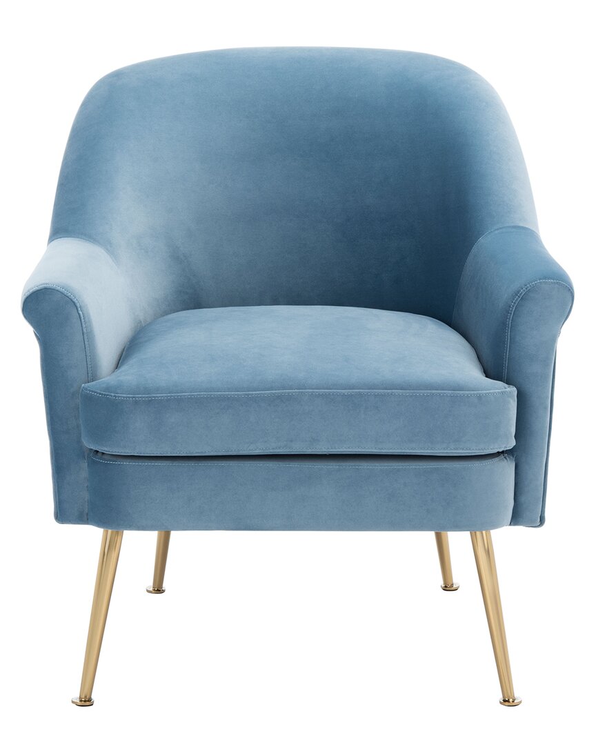 Safavieh Rodrik Blue Accent Chair