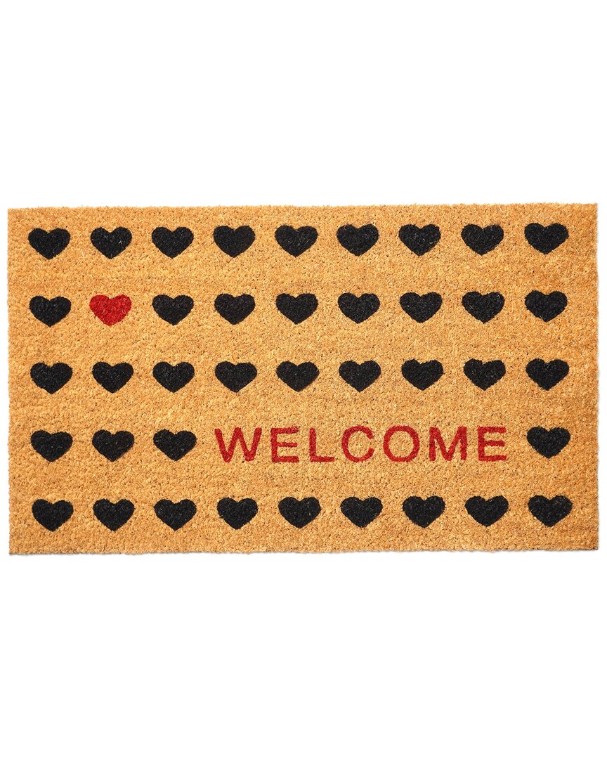 Shop Calloway Mills Heart Welcome Doormat