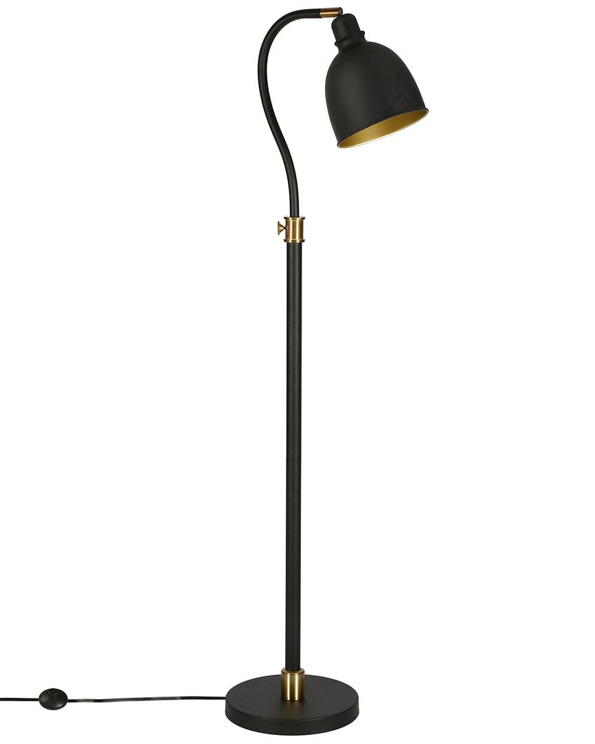 Abraham + Ivy Vincent 68in Adjustable/arc Floor Lamp In Black