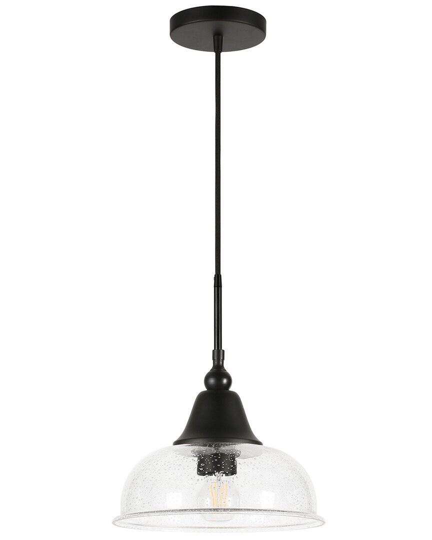 Abraham + Ivy Magnolia Pendant Light In Black