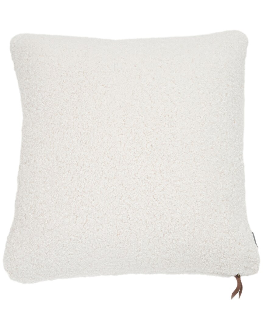 Shop Evergrace Teddy Sherpalux Sherpa Pillow In White