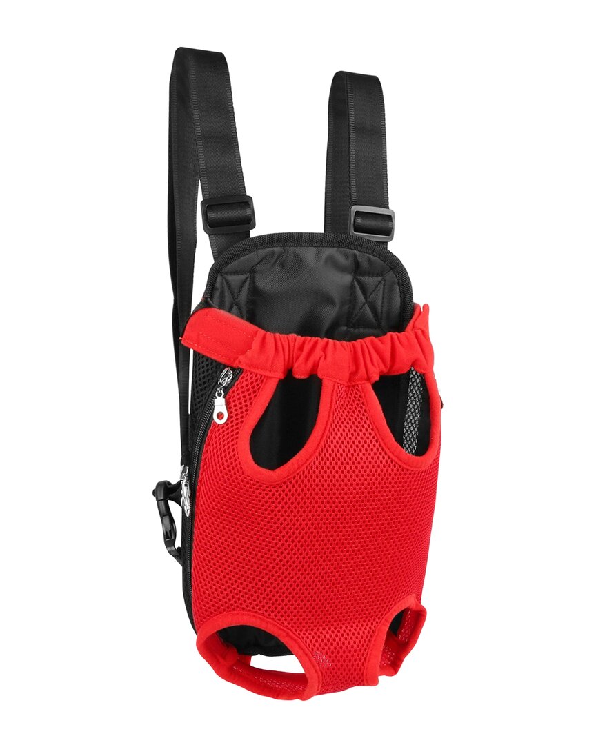 Shop Fresh Fab Finds Dog Carrier Backpack In Red