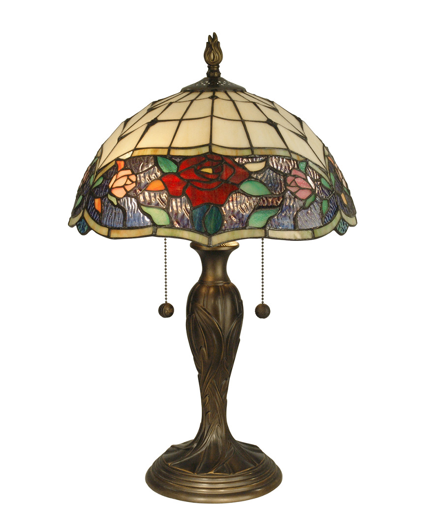 Dale Tiffany Malta Table Lamp In Multi