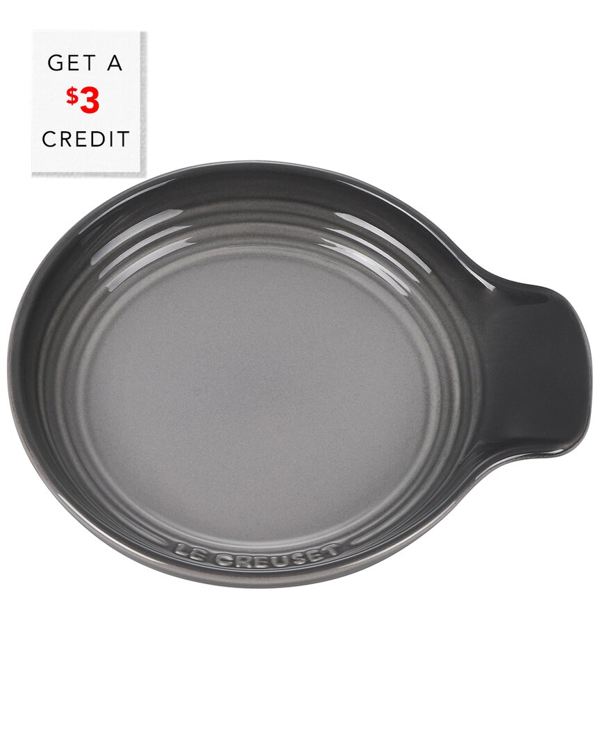 Le Creuset Spoon Rest With $3 Credit In Grey