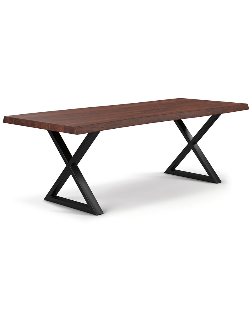 URBIA URBIA BROOKS 79IN X BASE DINING TABLE