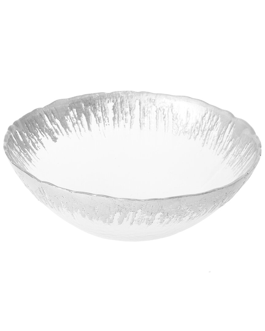 Alice Pazkus 2.75in Individual Bowls With Flashy Silver Design