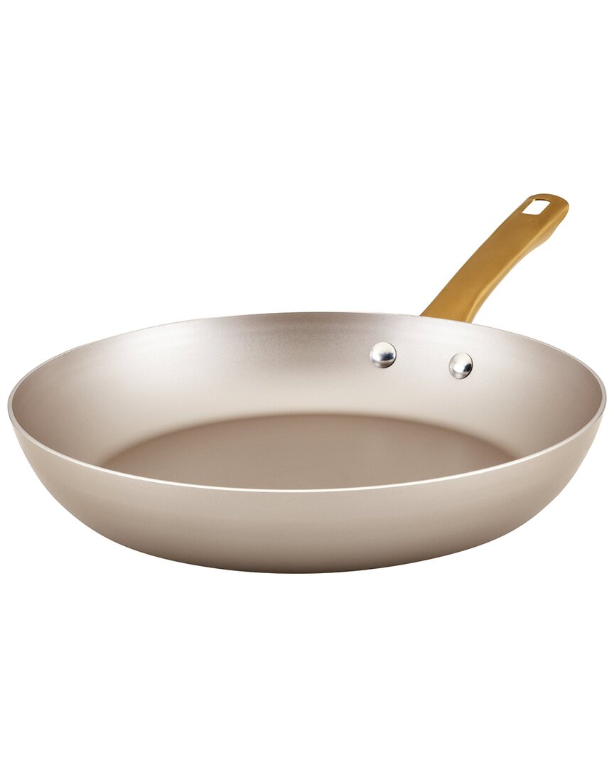 Farberware Radiant Aluminum 12.25-inch Frying Pan In Gold