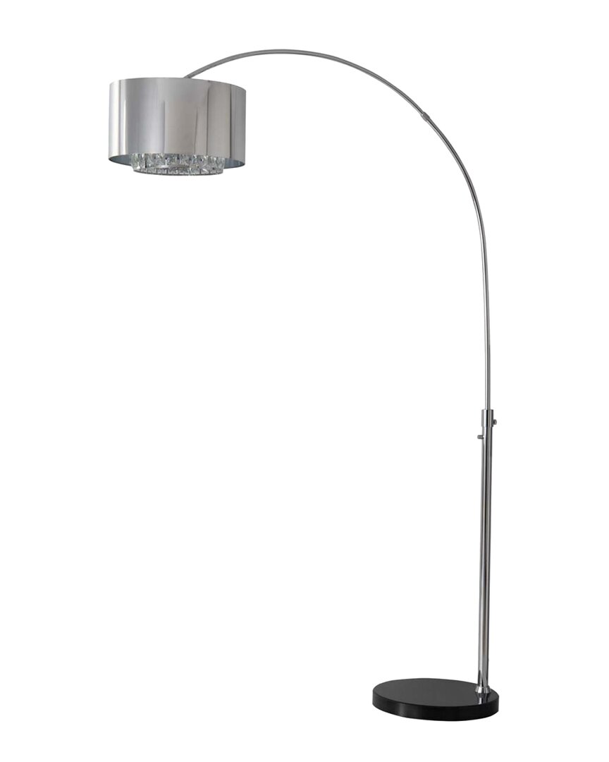 NOVA OF CALIFORNIA NOVA OF CALIFORNIA MARILYN 1-LIGHT ARC 94IN FLOOR LAMP WITH ROTARY SWITCH 
