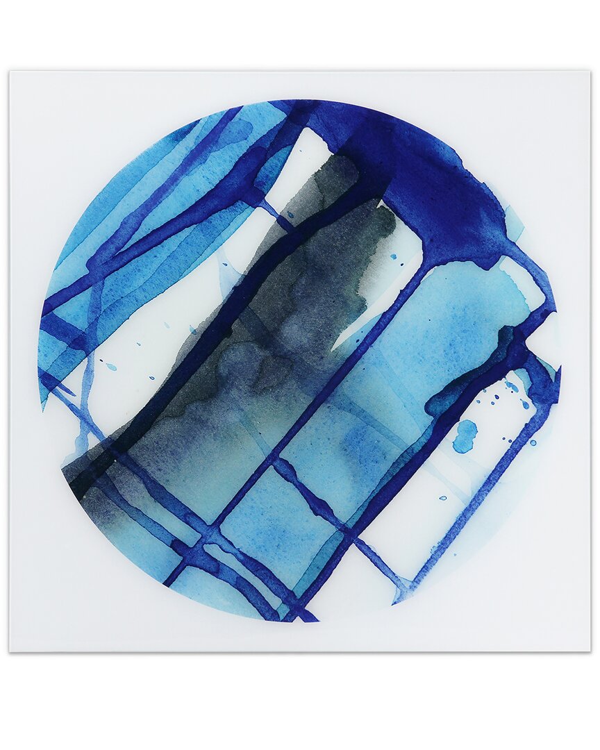 Empire Art Direct Blue Stripes 1 Wall Art
