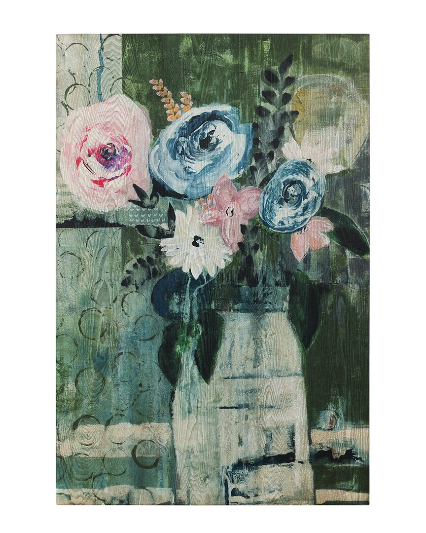Empire Art Direct Modern Floral Circle Wall Art