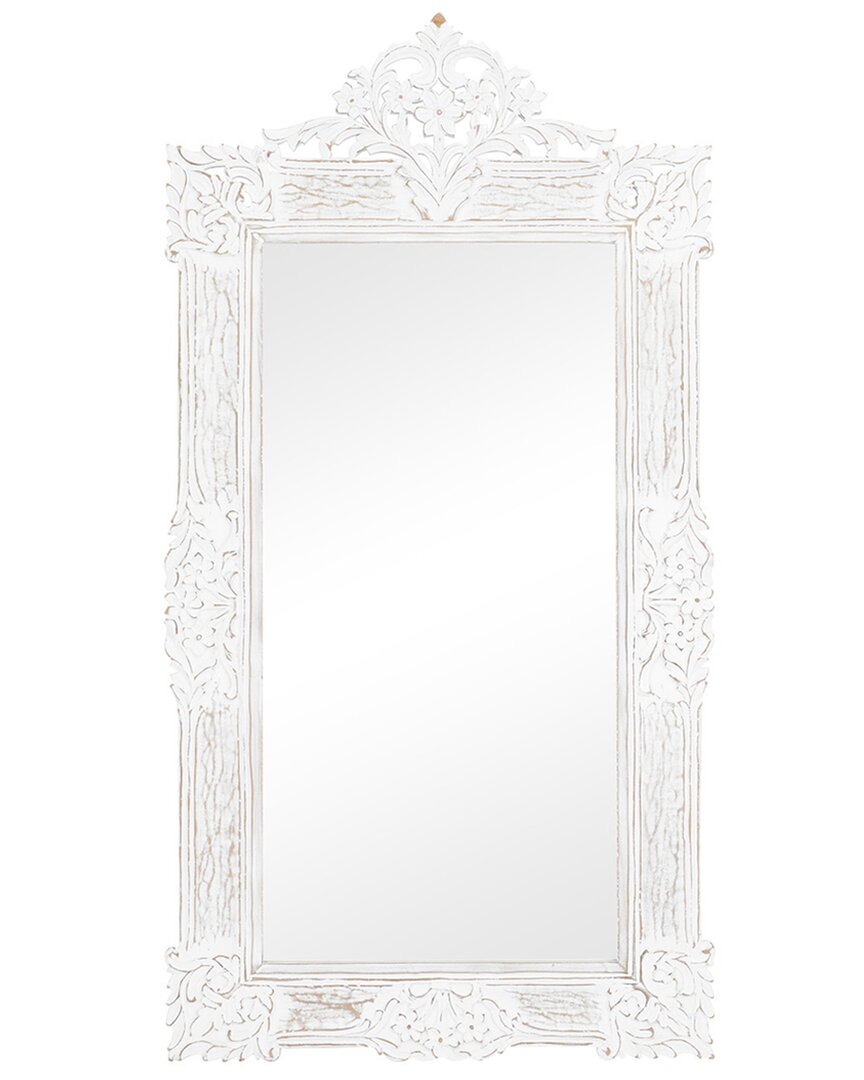 Peyton Lane Pine French Country Wall Mirror