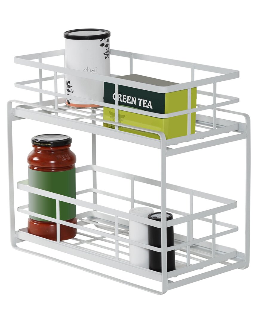 Honey-can-do Kitchen Countertop Organizer With Drawers In White