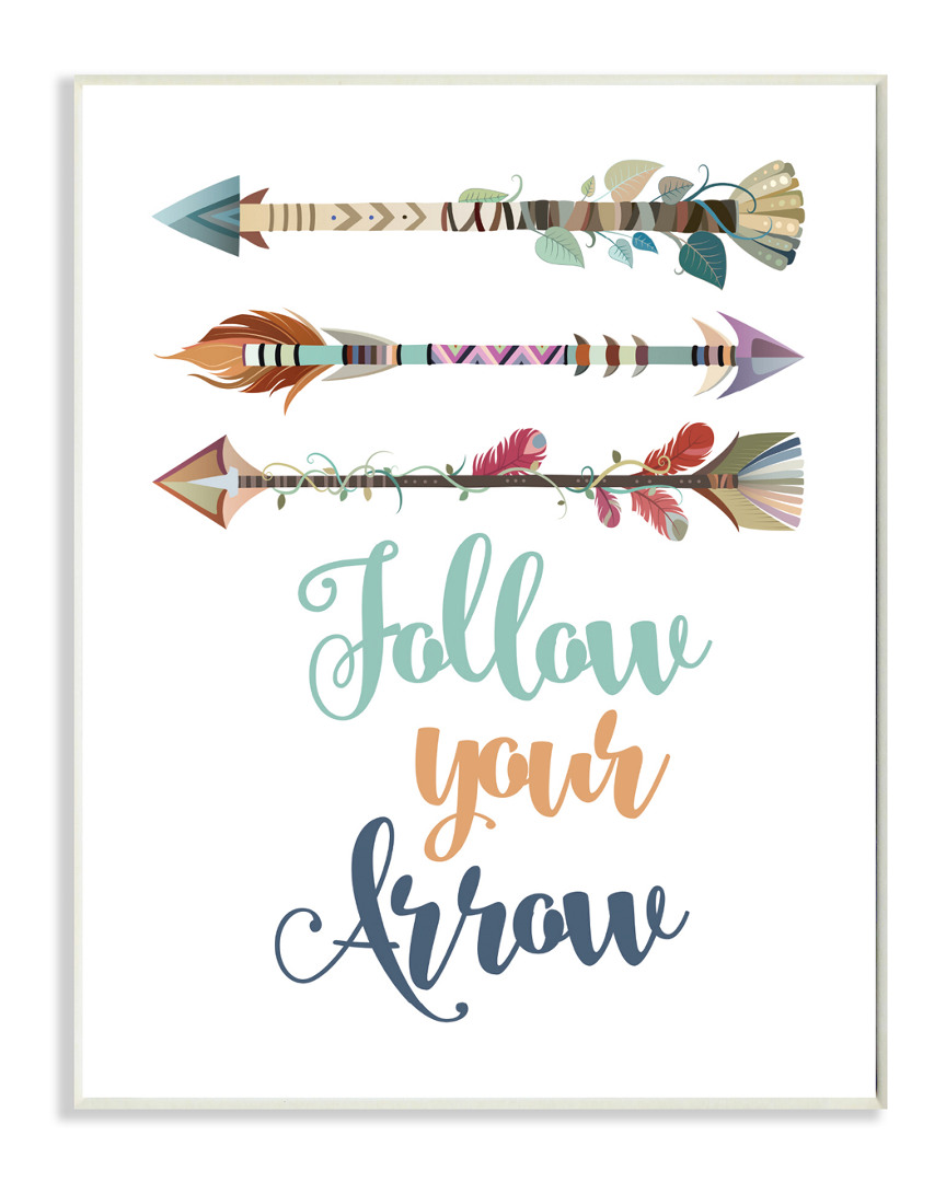 Stupell Home Decor Follow Your Arrows