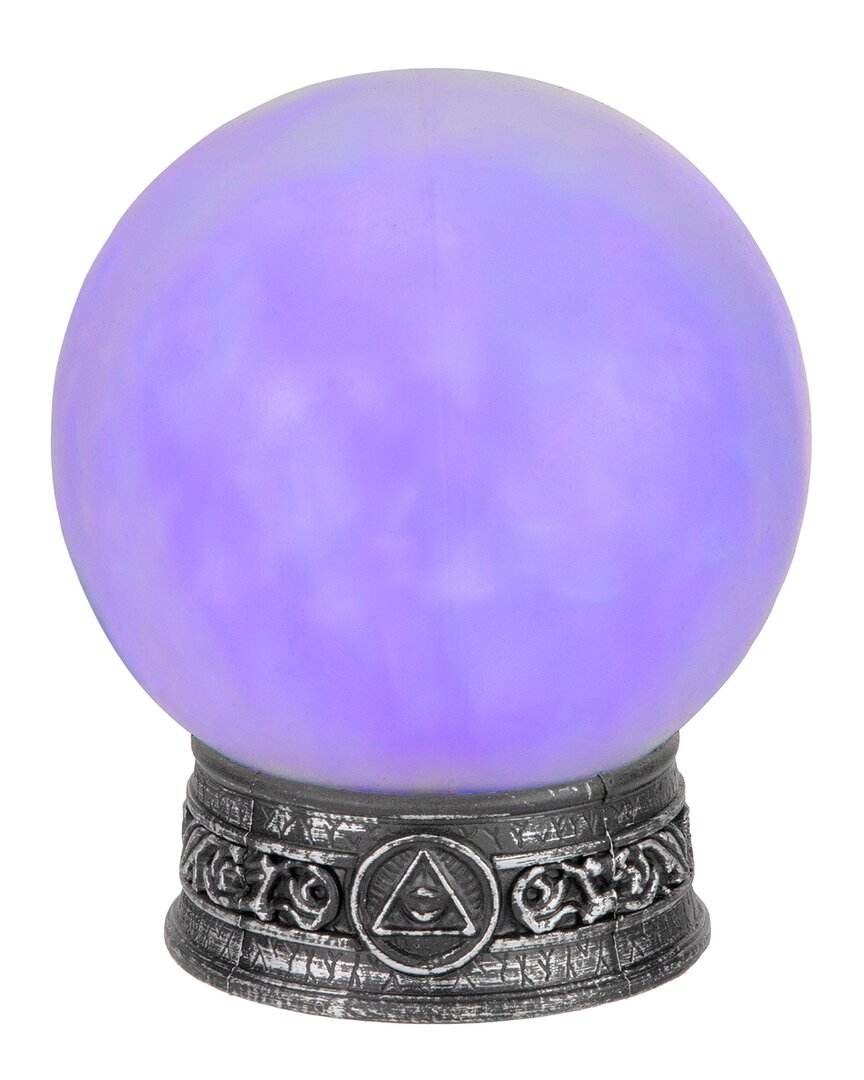 NORTHLIGHT NORTHLIGHT 8IN LED LIGHTED MYSTICAL CRYSTAL BALL WITH SOUND